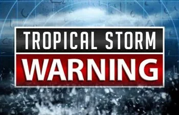 Tropical Storm Warning in effect for Hollywood